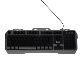 

Клавиатура Smartbuy RUSH Metal Heart 354, игровая, проводная, мембранная,подсветка, металлик