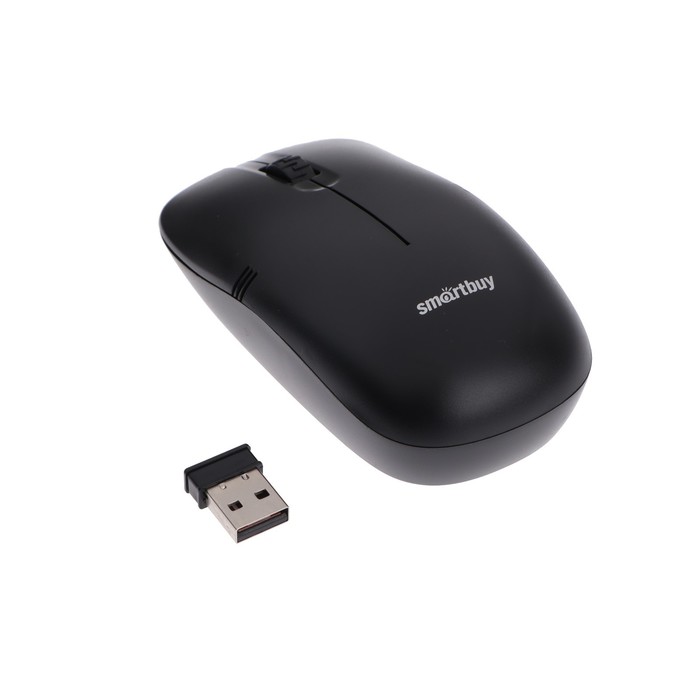 Мышь Smartbuy ONE 377 беспроводная оптическая 1200 dpi 1xAA не в комплекте чёрная 21900₽