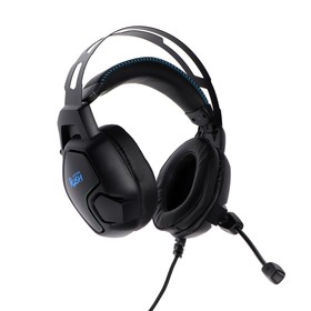 

Наушники Smartbuy RUSH AMBITION, игровые, микрофон, 3.5 мм + USB, 2.2 м, чёрно-синие