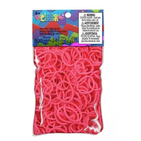 

Резиночки для плетения браслетов RAINBOW LOOM, розовые