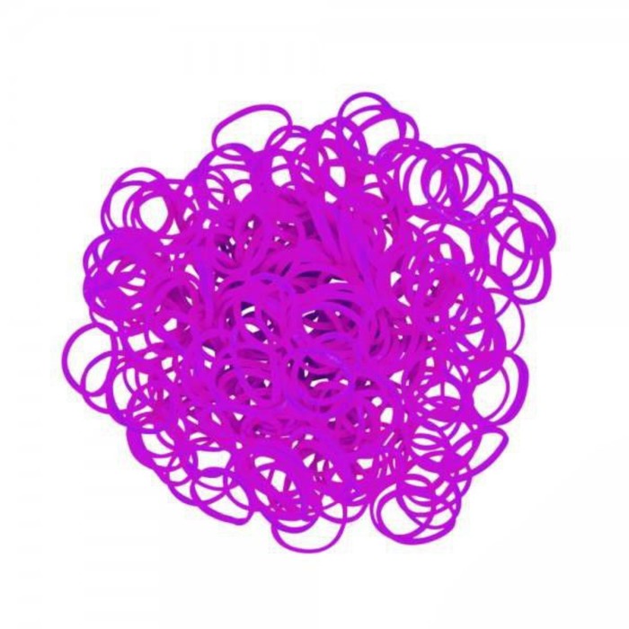

Резиночки для плетения браслетов RAINBOW LOOM Неон, фиолетовый