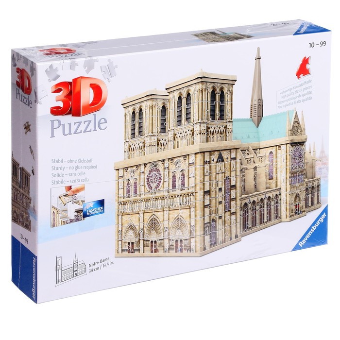 3D-пазл Ravensburger «Нотр Дам», 216 элементов