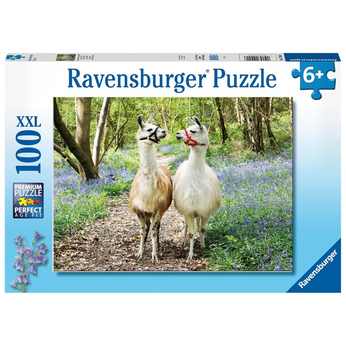 фото Пазл ravensburger «ламы», 100 элементов