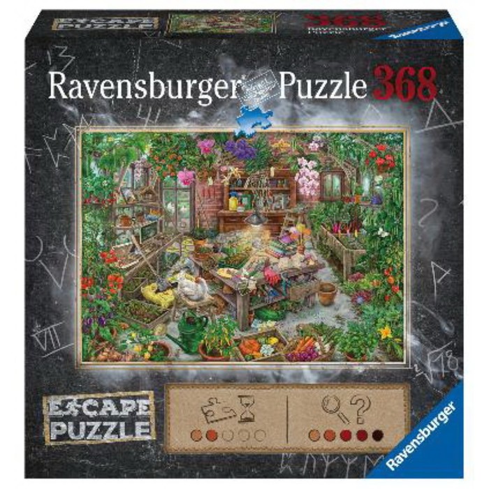 Пазл-квест Ravensburger «Оранжерея», 368 элементов ravensburger alea пазл квест кухня ведьм