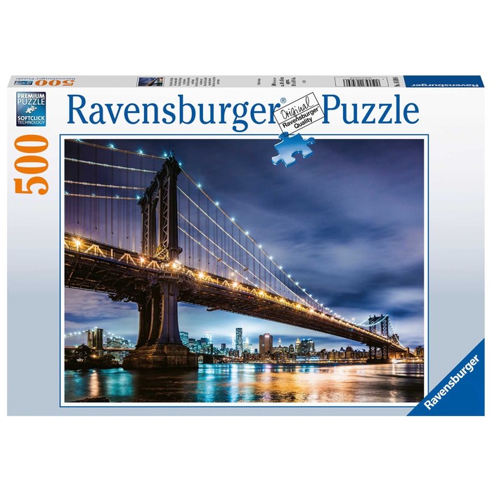 

Пазл Ravensburger «Вид Нью-Йорка», 500 элементов
