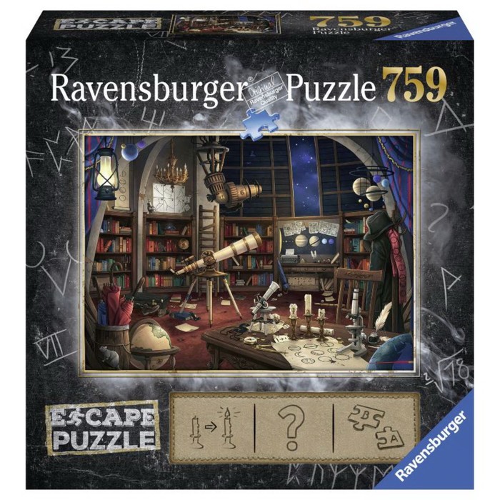 Пазл-квест Ravensburger «Обсерватория», 759 элементов ravensburger alea пазл квест кухня ведьм