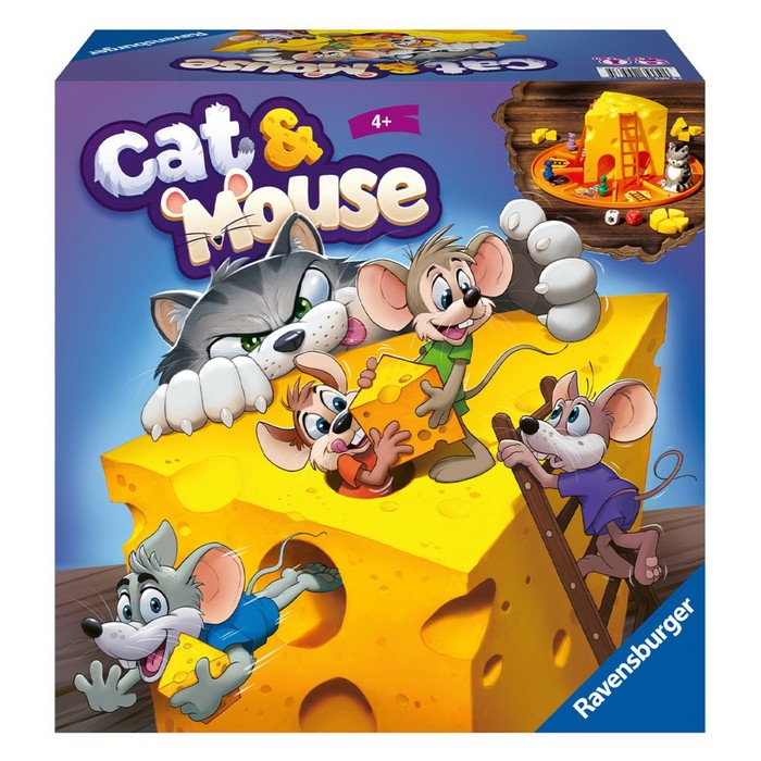 Настольная игра Ravensburger «Кошки-Мышки» настольная игра простые правила кошки мышки