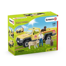 

Набор «Визит ветеринара на ферму», Schleich