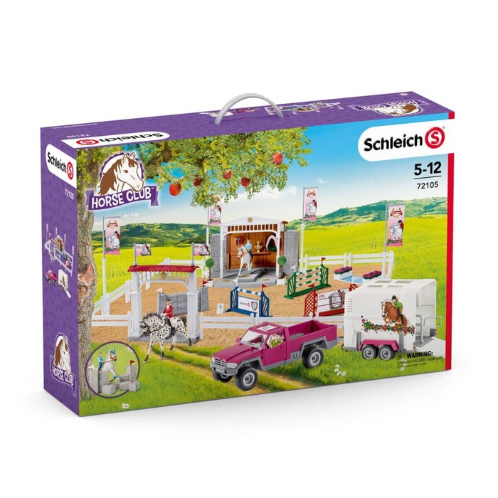 

Набор Horse Club «Большое конное шоу с пикапом и конным боксом», Schleich