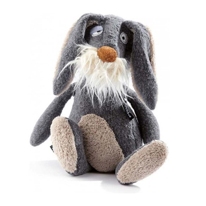 Мягкая игрушка  «Серый заяц», серия Beasts, SigiKid, 35 см