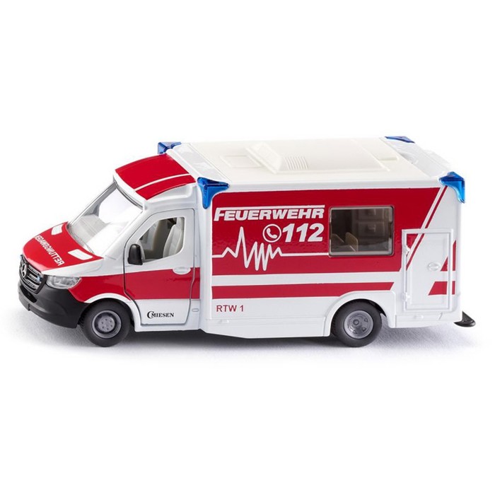 Модель автомобиля Siku Скорая Mercedes-Benz Sprinter Miesen, 1:50