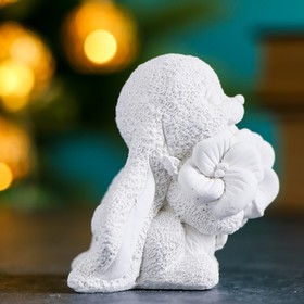 

Фигура для раскраски "Зайка с букетом" 6х6х7см