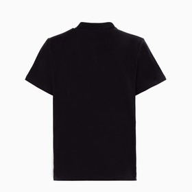 

Футболка поло мужская, цвет чёрный, размер 56 (4XL)