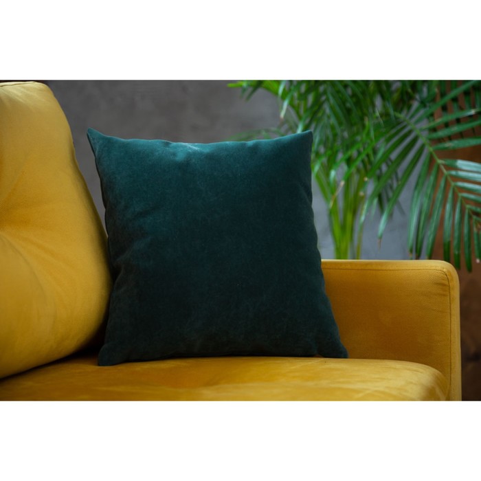 фото Подушка freedom mallard green, размер 40х40 см dreamline