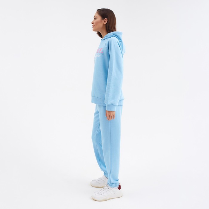 

Костюм женский (толстовка и брюки) MIST Be nice, р. 40-42, голубой