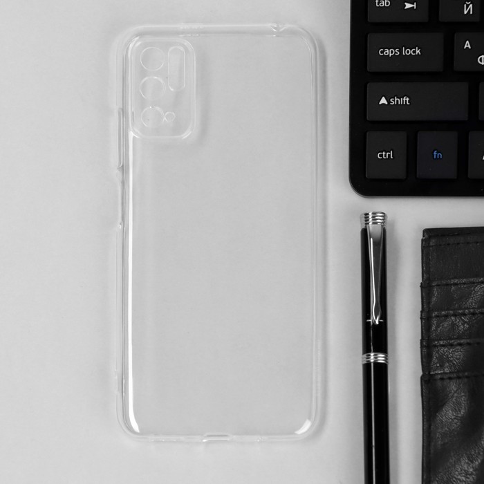 цена Чехол TFN, для телефона Xiaomi Redmi Note 10T, TPU, прозрачный