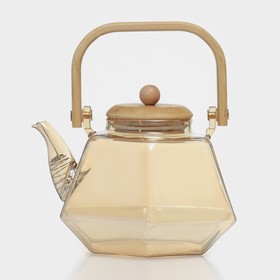 Чайник заварочный «Октогон», 1,2 л, цвет золотой