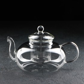 Чайник заварочный «Валенсия», 1,1 л, 21,5×15,5×13,5 см, со стеклянным ситом
