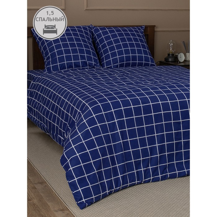 

Постельное бельё Indigo 1.5 сп, 150x210 см, 145x215 см, 70x70 см - 2 шт