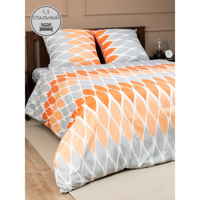 

Постельное бельё Pert 1.5 сп, 150x210 см, 145x215 см, 70x70 см - 2 шт