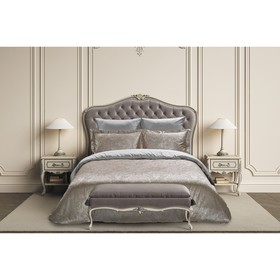 

Постельное бельё 2 сп Staccato, размер 220x240 см, 175x215 см, 50x70 см - 2 шт, 70x70 см - 2 шт