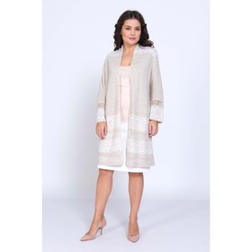 

Накидка «Злата», цвет молочный, размер 64