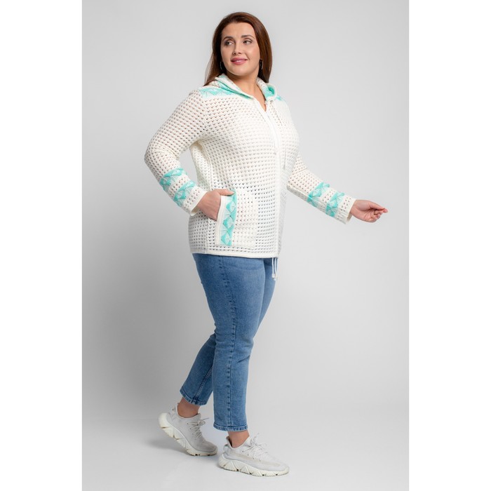 

Жакет «Злата», цвет белый, размер 52