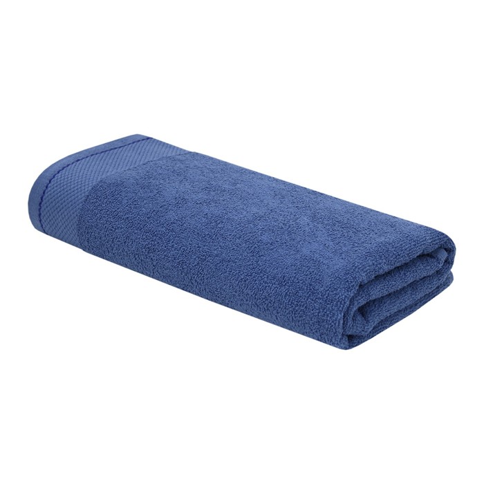 Махровое полотенце «Босфор», размер 70x140 см, цвет синий