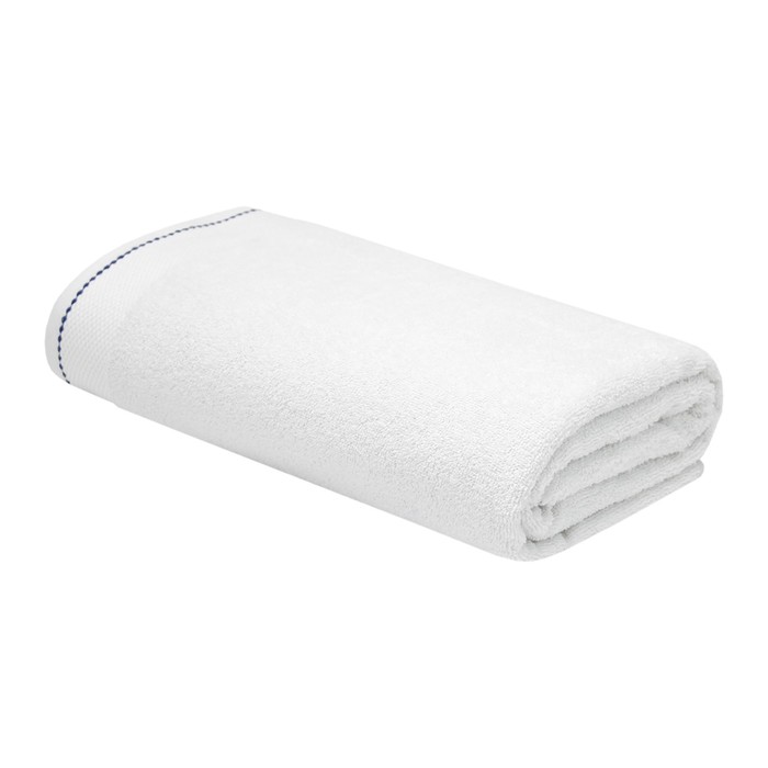 Махровое полотенце «Босфор», размер 70x140 см, цвет белый
