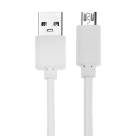 

Кабель MB mObility, microUSB - USB, 3 А, 1 м, белый