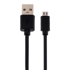 

Кабель MB mObility, microUSB - USB, 3 А, 1 м, черный