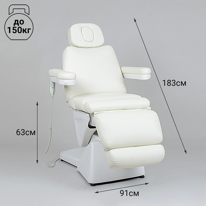 фото Косметологическое кресло sd-3878, 5 моторов, цвет белый