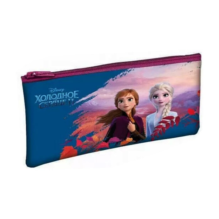 

Пенал_ мягкий 1 отд. плоский 110*205 Disney дев "Холодное сердце" Npk_73267