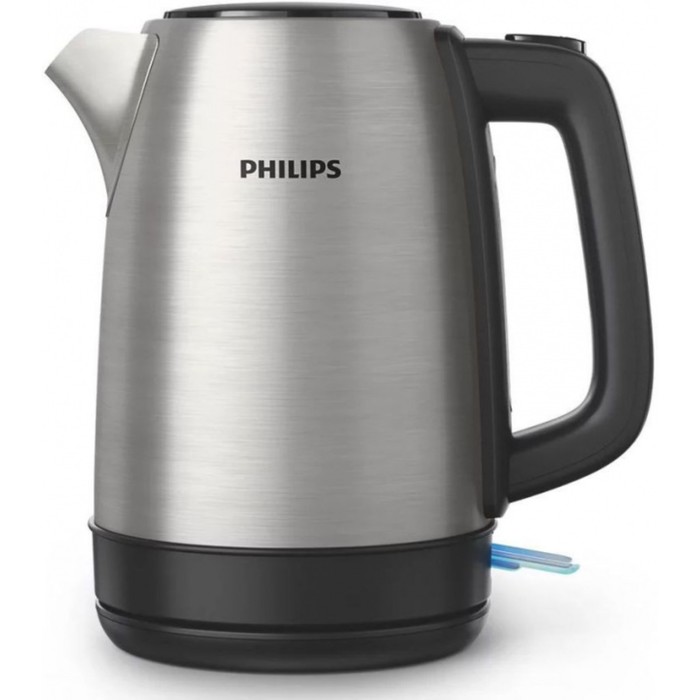 Чайник электрический Philips HD9350/90, металл, 1.7 л, 2200 Вт, серебристый