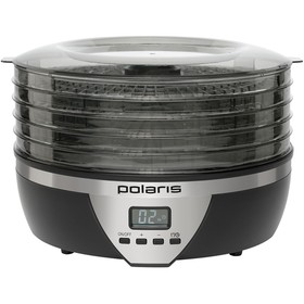 

Сушилка для овощей Polaris PFD 2605D, 350 Вт, 5 ярусов, чёрная