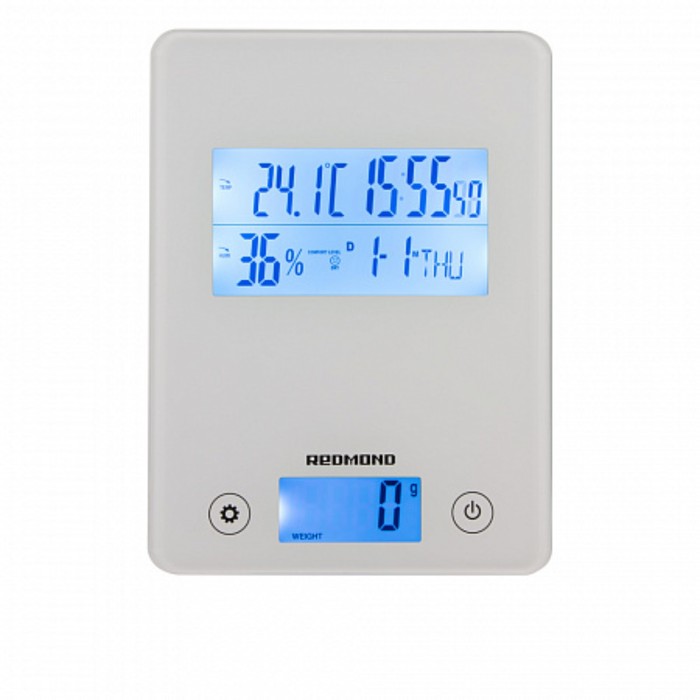 Весы кухонные Redmond RS-759, электронные, до 5 кг, белые
