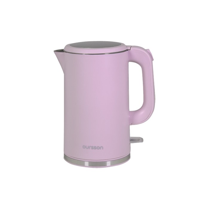 Чайник электрический Oursson EK1731W/PL, пластик, колба металл, 1.7 л, 2200 Вт, фиолетовый чайник oursson ek1731w pl eu лавандовый