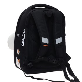 

Рюкзак каркасный Grizzly, 36 х 29 х 18 см, с брелоком, чёрный