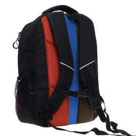 

Рюкзак молодёжный Grizzly, 42 х 31 х 22 см, эргономичная спинка, отделение для ноутбука, чёрный