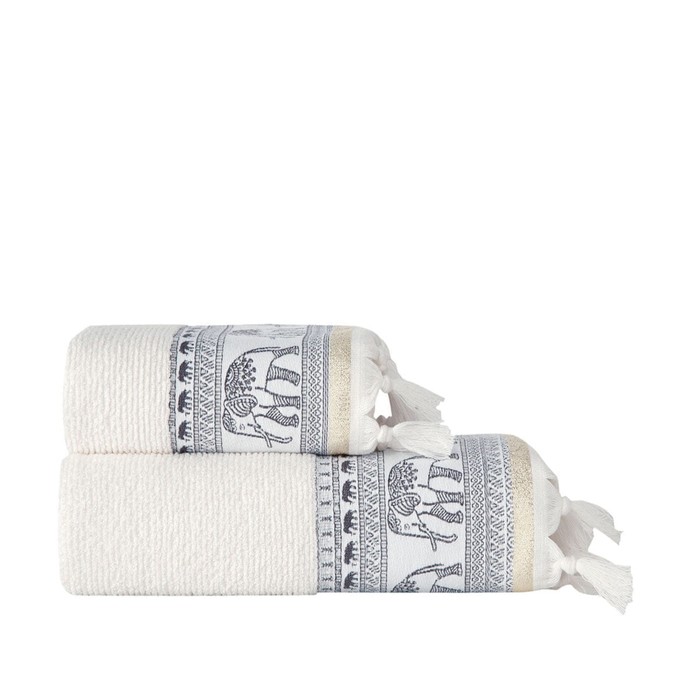 

Полотенце махровое Arya Home Luck, 550 гр, размер 70x140 см