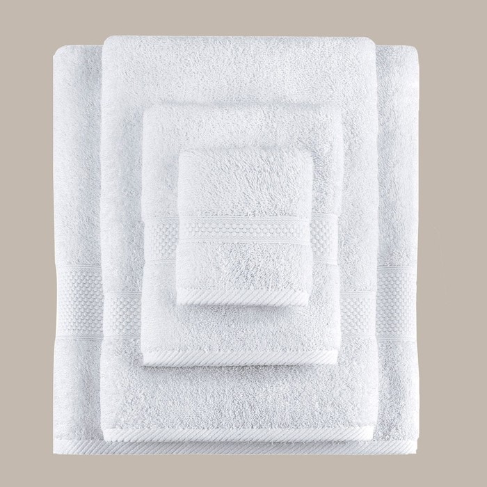 Полотенце махровое Arya Home Miranda Soft, 450 гр, размер 50x90 см, цвет белый
