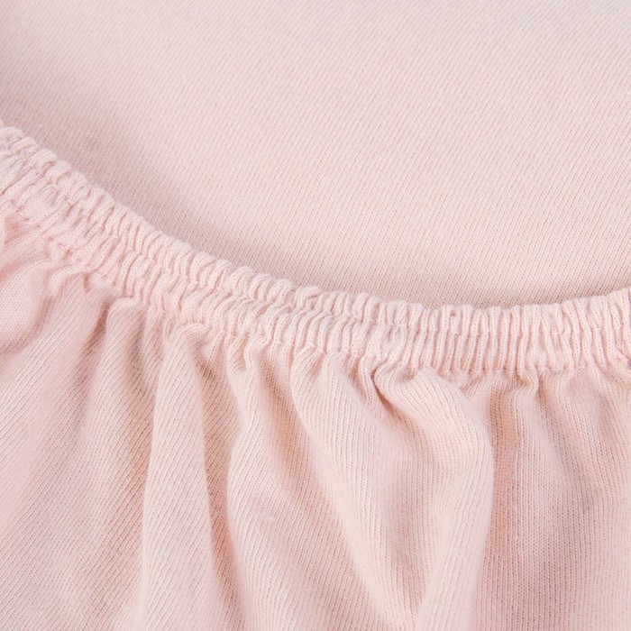 

Простыня 2 сп, размер 160x200+20 см, цвет пудровый