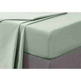 

Простынь 15 сп., размер 100x200+33, цвет мятный