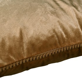 

Велюровый чехол для подушки, размер 45x45 см, цвет темно-бежевый