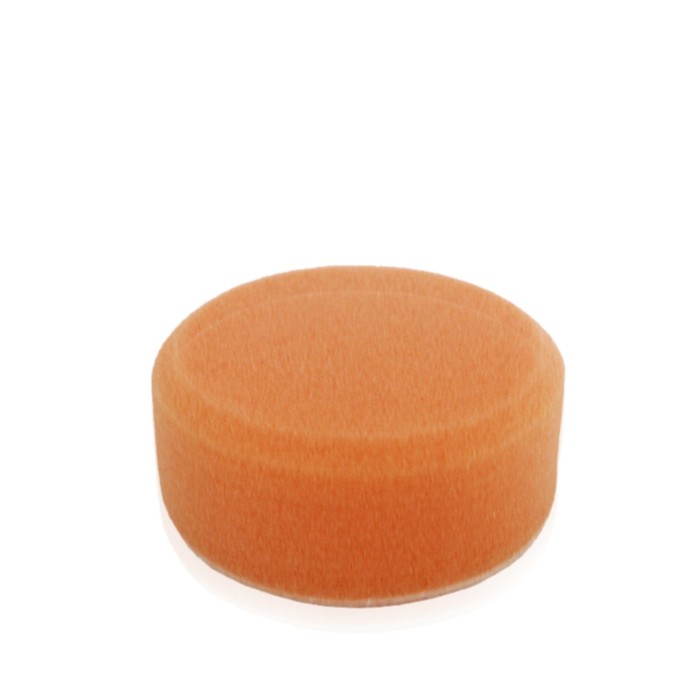 Губка полировальная Holex, на липучке, оранжевая, 80 х 30 мм