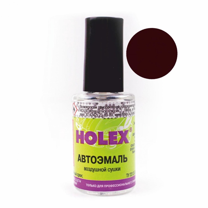 

Краска с кисточкой Holex 180, гранат, 8 мл