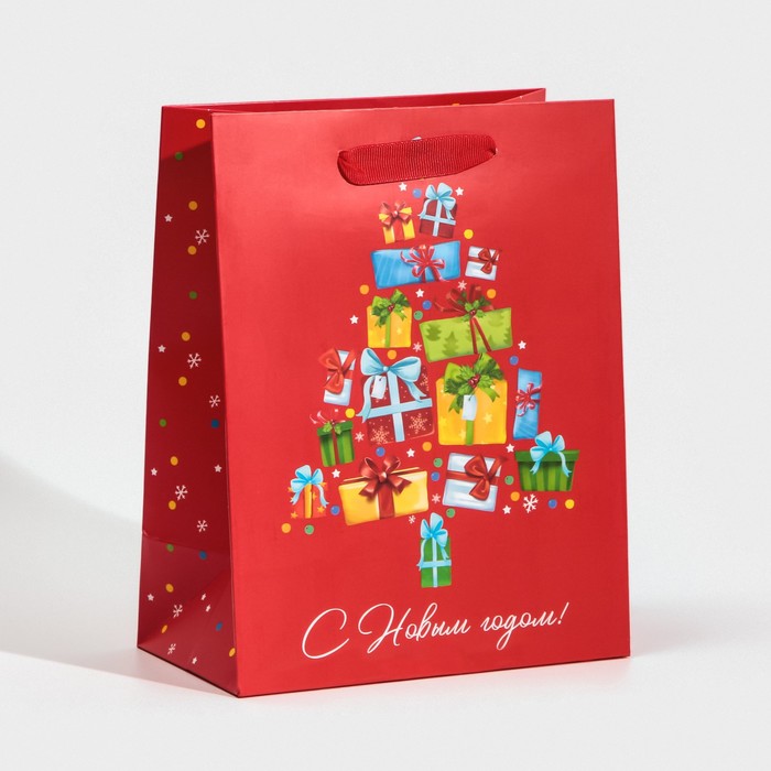 Пакет ламинированный вертикальный «Подарочки», MS 18 × 23 × 10 см