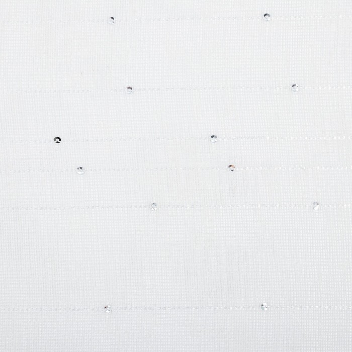 Тюль Этель Shine, на шторной ленте 145х270 см, 70гр/м2 вуаль, 100% п/э