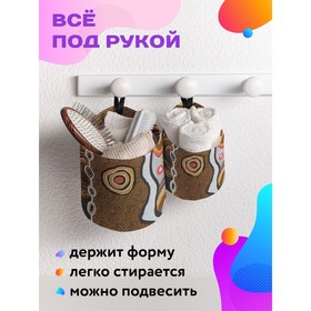

Тканевый настольный органайзер, размер 12х13 см и 15х18 см