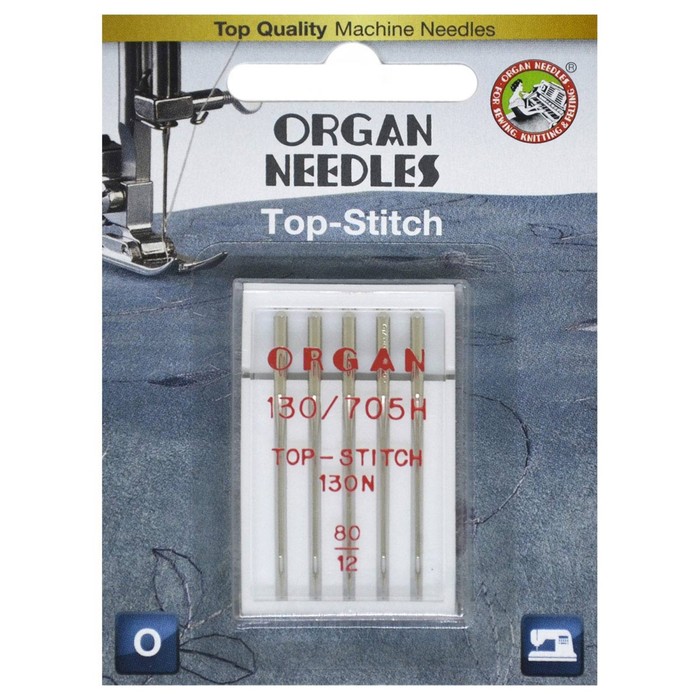 

Иглы машинные TOP STITCH 5/80 Blister
